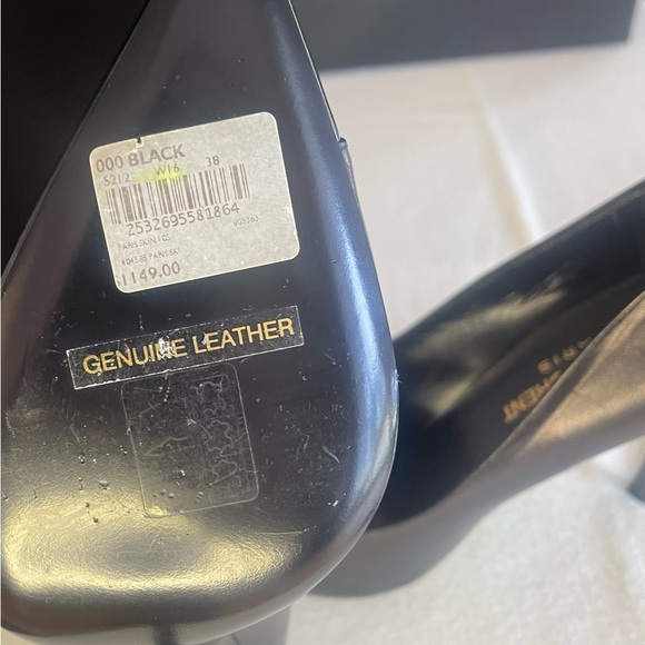 YSL Saint Laurent Paris High Heel Size 38 RRP AU $1149 selling $879 - Picture 4 of 5